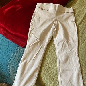 White Skinny Dress Pants